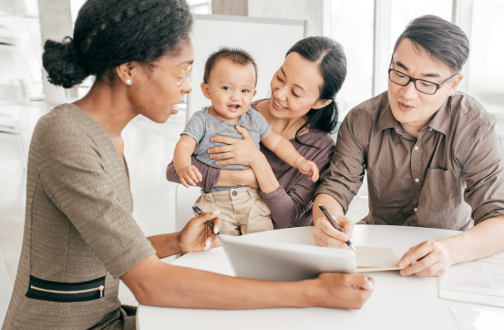 Cincinnati family securing their children's future with life insurance protection plan