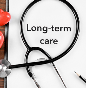 Cincinnati long term care insurance specialist discussing coverage options with mature couple