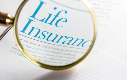 Cincinnati life insurance agent consulting with family about term life policy options